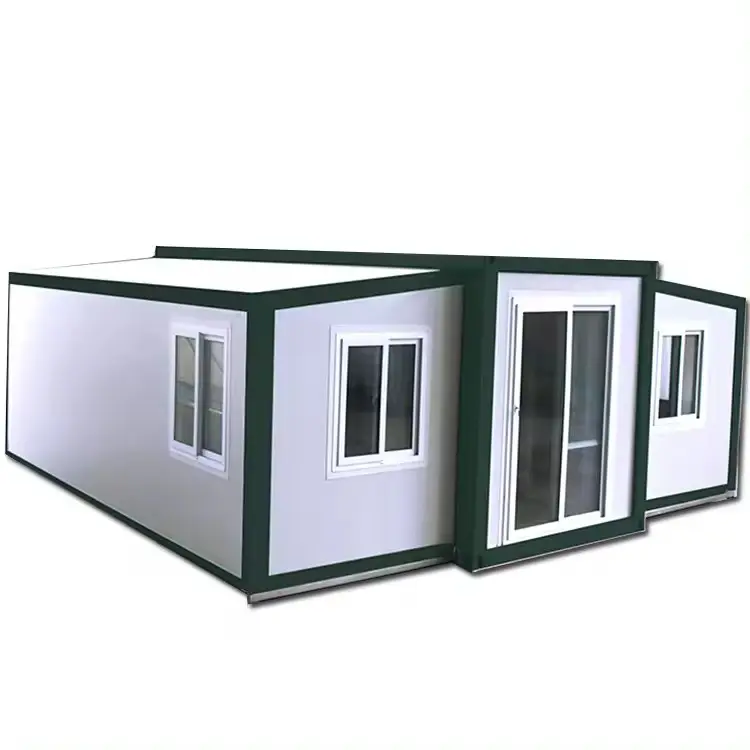 20ft Standaardconfiguratie Uitbreidbaar Opvouwbaar 3-In-1 Containerhuis Lage Kosten Modulair Containerhuis