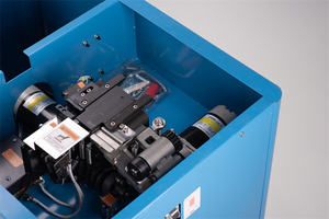 Machine de cerclage thermique efficace 3s/cycle, tension de 5 à 50 kg pour les boissons et les produits - Product Image 3