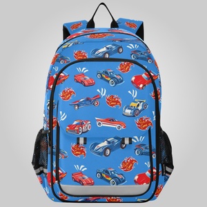 Unisex Lightweight Custom Cartoon <b>Backpack</b> Zipper Closure <b>Large</b> <b>Capacity</b> Schoolbag Primary Secondary Student School <b>Backpack</b> - Product Image 1