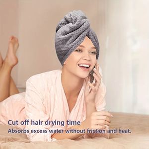 Serviette de cheveux pour femme en microfibre ultra-fine, super absorbante et à séchage rapide, idéale pour la maison et le salon de coiffure, vente en gros et personnalisable - Product Image 4