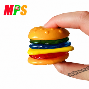 Bonbons gélifiés <span class=keywords><strong>halal</strong></span> en forme de pizza <span class=keywords><strong>hamburger</strong></span>, emballés individuellement, 50g, très demandés - Product Image 3