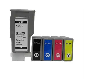 Cartouche d'encre compatible de qualité originale PFI-207 PFI 207 PFI207 pour imprimante Canon IPF680 IPF685 IPF780 IPF785 - Product Image 2