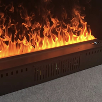 Cheminée d'atomisation de style français maison meuble TV fond mur flamme simulée humidificateur célèbre sur Internet humidificateur intelligent
