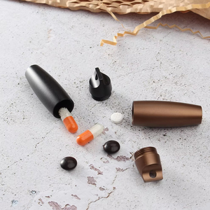 <span class=keywords><strong>2025</strong></span> mới Carry-on hot-bán nhôm Pill hộp lưu trữ Keychain Pill hộp lưu trữ <span class=keywords><strong>container</strong></span> không thấm nước kín Canister Pill hộp - Product Image 4