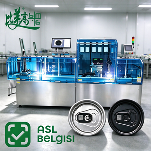 Machine de marquage laser entièrement automatique pour capsules de canettes en aluminium, crée un code QR traçable avec un code par article pour la lutte contre la contrefaçon - Product Image 1