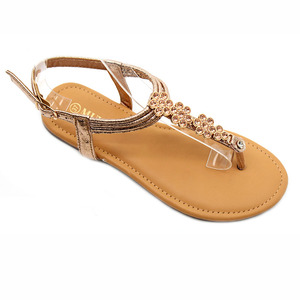 Sandalias de Mujer de Verano, Diseño Nuevo, Casuales, con Suela de Pedrería, Cómodas y Ligeras, de Alta Calidad y a la Moda - Product Image 4