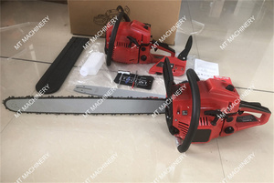 High Quality <b>Mini</b> 20 Inch Gasoline <b>Chainsaw</b> Powerful 58cc Easily Handle Chain Sharpening Machine Industrial OEM - Product Image 4