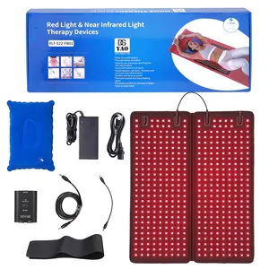 Dgyao Infrarood Licht Behandeling Voor Matras Pijnverlichting Rood Licht Mat Behandeling Voor Pijnverlichting Led Yoga Mat