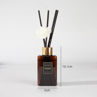 Cadeaux de luxe ensemble d'aromathérapie suspendu diffuseur d'huile parfumée avec des bâtons de roseau pour la décoration de bureau à domicile