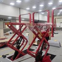 Elevador de Tijera Oculto LAUNCH TLT635A de 3.5 Toneladas, Aprobado por CE, Elevador de Media Altura en Stock, Equipo para Garaje