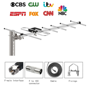 <span class=keywords><strong>Antenne</strong></span> Yagi directionnelle à gain élevé longue portée Sanda 470~860 MHz, <span class=keywords><strong>antenne</strong></span> verticale 4K HD Free Air DVB-T2 UHF extérieure - Product Image 3
