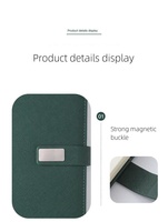 Articles cadeaux de luxe promotionnels en gros, carnet A5 en cuir, journal personnalisé, agenda de bureau, ensemble cadeau d'entreprise avec stylo
