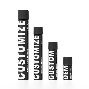 Nhà Máy Giá Childproof Vít Top Tùy Chỉnh In Ấn 116 120Mm Vua Kích Thước Con Bằng Chứng Ống Thủy Tinh Với Nắp Màu Đen Ống Pre Bao Bì - Product Image 3