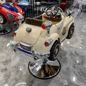 Gran oferta, silla de peluquero para niños, cojín de asiento para niños, silla elevadora de peluquería, asiento de corte de pelo para coche de música <span class=keywords><strong>MP3</strong></span> para bebé, coche de dibujos animados moderno - Product Image 2