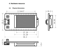 Carte de développement d'accessoires IoT Heltec V3 ESP32-S SX1262 avec écran OLED pour antenne WIFI Lora 32 Communication 863-928MHz