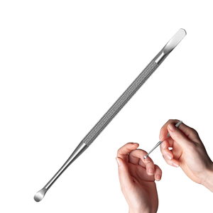 Outil professionnel de soin des ongles à double tête en acier inoxydable, pousse-cuticules de haute qualité pour manucure - Product Image 6