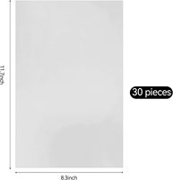 Papel Cartulina Plateado - Tamaño A4 (250gsm) para Manualidades, Invitaciones y Decoraciones - Compatible con Troquelado y Plotter