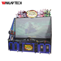 Mesin Tembak Game Menembak Arcade, Mesin Permainan Dioperasikan dengan Koin