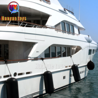 Amortisseurs portatifs de bateau de PVC amortisseurs gonflables de bateau d'amortisseur de Yacht de pare-chocs marin pour le bateau