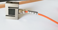 Sensor de fuerza tipo S en miniatura para pruebas de tracción y compresión, instrumentos, maquinaria de producción, automatización, gancho de elevación, báscula, robótica, aplicaciones médicas
