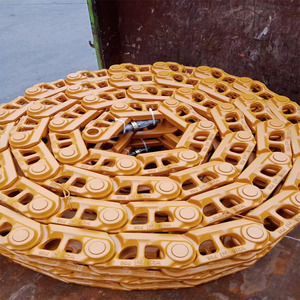 Chaîne de chenilles en acier trempé anti-abrasion pour excavatrice et bulldozer – Accessoires de châssis - Product Image 1