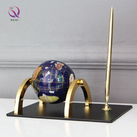 Globe en marbre de luxe créatif américain salon bureau décoration de bureau lumière de luxe décoration pour la décoration intérieure