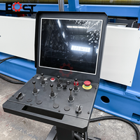 Machine à rouler en acier NJBOST CNC pour cônes pré-roulés, machine hydraulique à 4 rouleaux pour le pliage de tôles en métal et en fer, machine à plier les plaques pour l'aluminium