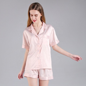 Fung 3034 Vorrätig Übergröße Damen Einfarbiges Kleid 2-teiliges Bekleidungsset Pyjama-<span class=keywords><strong>Sets</strong></span> Damen Pyjama-Set - Product Image 2