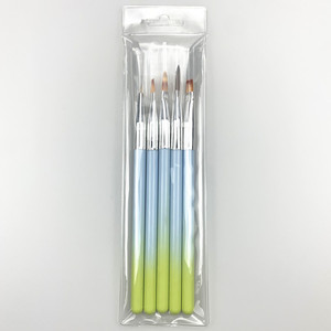 Pinceau à ongles en gel ovale personnalisable, multi-usages, facile à nettoyer, poils en nylon sans perte, application de couleur, détails fins, liner - Product Image 5