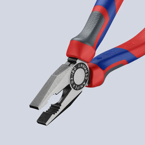 KNIPEX 03 02 180 SB Alicates universales con mangos ergonómicos, negros, atramentizados, 180 mm - Product Image 4