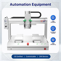 Distributeur de colle double tête Jinma avec table de travail alternée