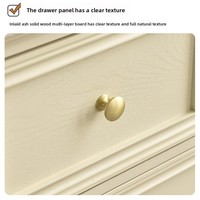 Commode moderne à 9 tiroirs en pin massif, à poser au sol, pour chambre et salon