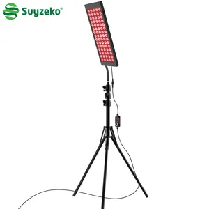 Suyzeko New Arrival Infrared LED Light Therapy Panel Height Adjustable 660NM 850NM Local Body Pain Relief Red Light Panel