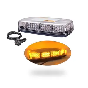 12V 24V cảnh báo khẩn cấp nhấp nháy LED hổ phách màu vàng nguy hiểm đèn cảnh báo hổ phách nhấp nháy ánh sáng thanh