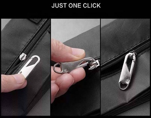 Tirettes de <span class=keywords><strong>fermeture</strong></span> <span class=keywords><strong>éclair</strong></span> en métal multicolores tendance, têtes de curseur détachables <span class=keywords><strong>pour</strong></span> sacs à main de luxe, manteaux, vestes – Quincaillerie Or, Argent, Noir - Product Image 2