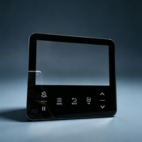 Panneau en verre tactile pour instrument, sérigraphié, couvercle d'écran en verre trempé
