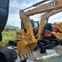 Excavatrice sur chenilles d'occasion CAT 305.5E2 de 5,5 tonnes, moteur Cat C2.4 DI, godet de 0,22 m³, d'origine japonaise, prête à l'exportation