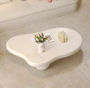 <span class=keywords><strong>Tavolino</strong></span> da Caffè Moderno di Lusso a Forma di Nuvola con Vano Portaoggetti <span class=keywords><strong>per</strong></span> Soggiorno, Camera da Letto, Hotel o Appartamento - Product Image 3