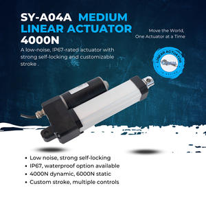 ตัวกระตุ้นเชิงเส้นแม่เหล็กถาวรแบบมีแปรงถ่าน <span class=keywords><strong>4000N</strong></span> เสียงรบกวนต่ำ 24V สำหรับบ้านอัจฉริยะและการปรับแต่งเครื่องใช้ไฟฟ้าภายในบ้าน - Product Image 2