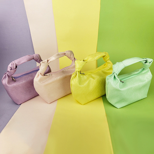 Túi Xách Tay Macaroon Logo Tùy Chỉnh Túi Xách Nữ Nhỏ Độc Đáo Crackle - Product Image 1