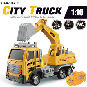 Excavatrice RC 1:16 <span class=keywords><strong>Jouet</strong></span> pour enfants Camion Excavatrice télécommandée Jouets - Product Image 2