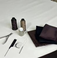 Outils d'extension capillaire Hylux résistants à l'humidité, en stock et prêts à être expédiés : Filets à cheveux intégrés en plastique pour femmes, Aiguilles à crochet