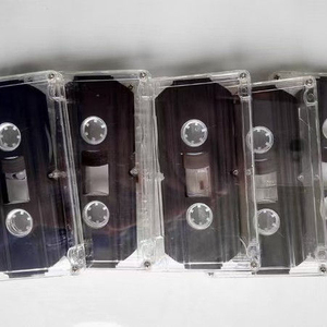 Casete de Audio Transparente Personalizado al por Mayor, Casete Virgen con Carcasa Transparente, 30, 60, 90 Minutos, Casete de Grabación Vintage, Material para Mixtapes, Música DIY - Product Image 1