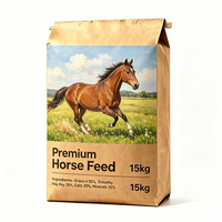 Sacs en papier kraft multicouches durables pour produits chimiques, sacs de stockage d'avoine de 25 kg, emballage réutilisable et stable, biodégradable et respectueux de l'environnement