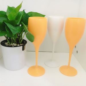 Vasos de Vino de Plástico Acrílico Personalizados con Logotipo a Color para Vino Tinto, Copas de Champán de Plástico para Bar, Bodas y Fiestas - Product Image 3