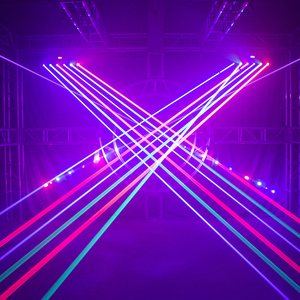 SHEHDS 3000mW RGB DJ Laser DMX512 ILDA Control Animation Projector Moving Head Laser Hight Power for Disco Nightclub - Product Image 4