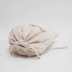 Bolsas de Lino Natural con Cordón, Bolsas Personalizadas para Pan, Venta al por Mayor - Product Image 4