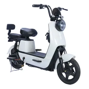 Fabricant prix bon marché bonne qualité 48V 60V 350W moto électrique deux roues vélo électrique pour 2 personnes