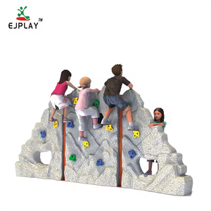 Bravely Kids Patio de recreo al aire libre Pared de escalada en roca Para Parque juego en casa escalada - Product Image 2