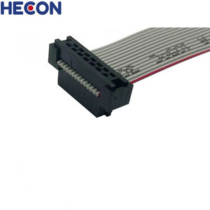 สายเคเบิล IDC แบบแบน สีเทา ขนาด 2.0 มม. มาตรฐาน UL2651  6 8 10 14 16 20 24 36 50 พิน - Product Image 2